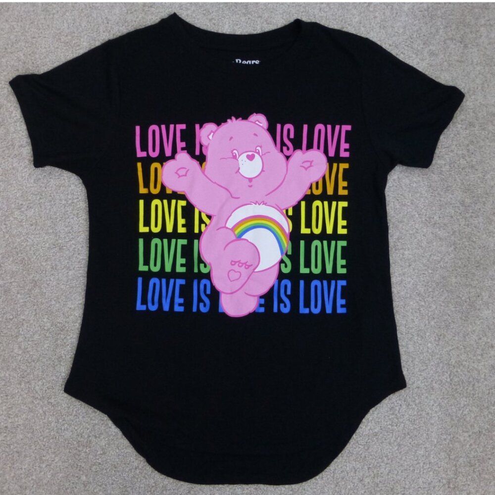 Care Bears, Cheer Bear "Love Is Love is Love" Rainbow Pride